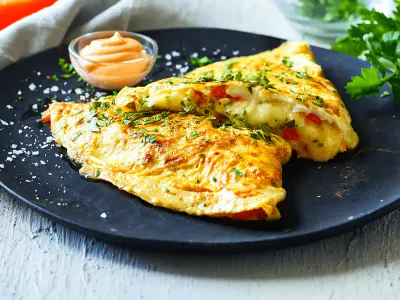 Cheese omelette